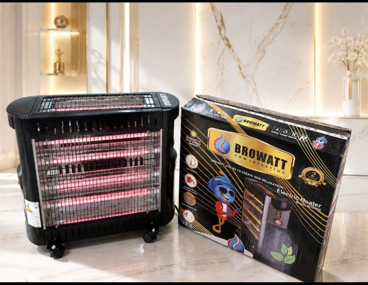 بخاری برقی فندار برووات BROWATT | مدل BR-2600
